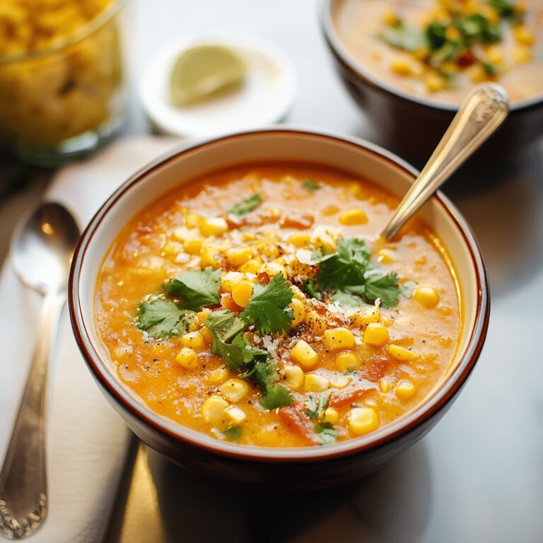 Mexican Street Corn Soup Recipe