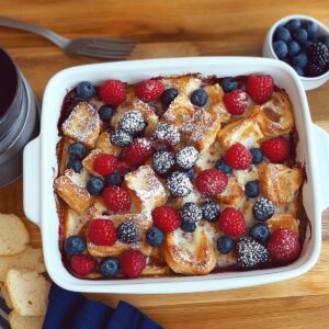 Ultimate Berry French Toast Casserole Recipe