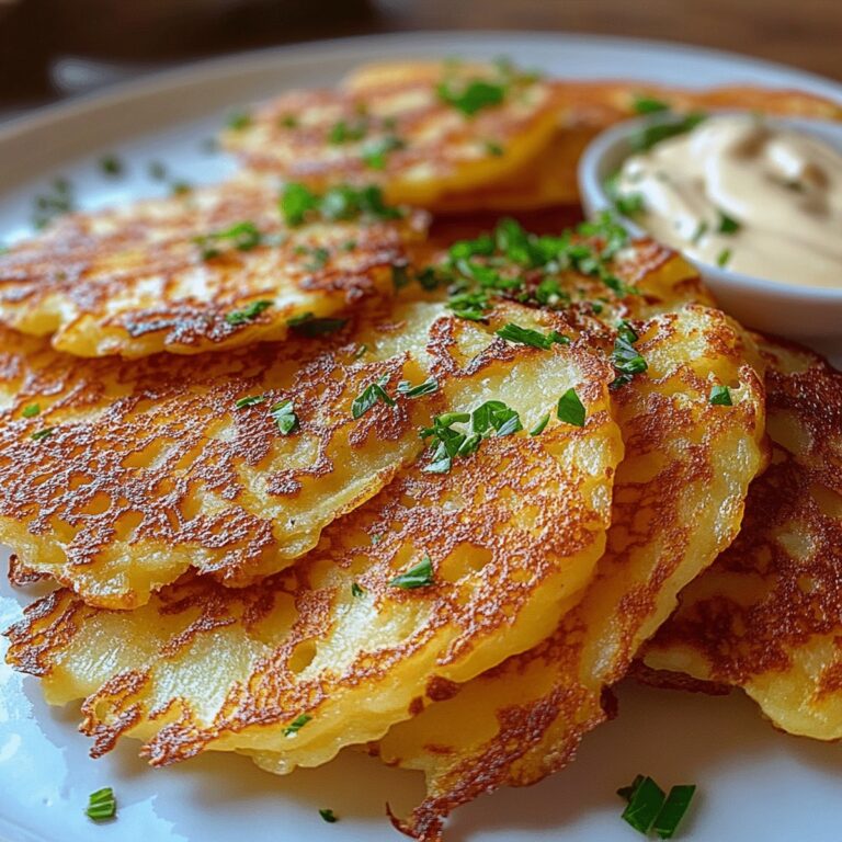 Golden German Potato Pancakes Recipe