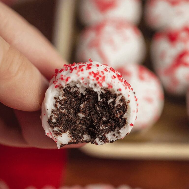 Peppermint Oreo Balls Recipe
