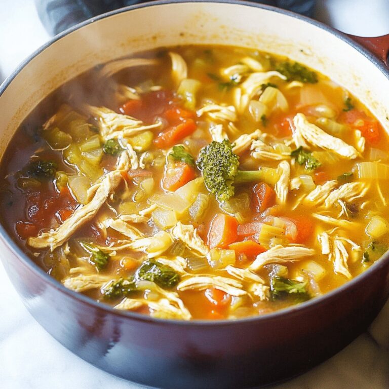 Hearty Southwest Chicken Soup Recipe
