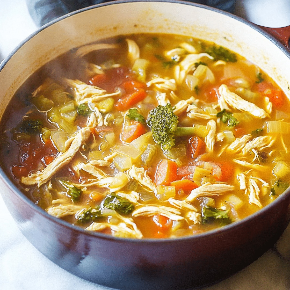 Hearty Southwest Chicken Soup Recipe