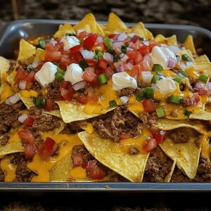Spicy Beef Nacho Supreme Recipe