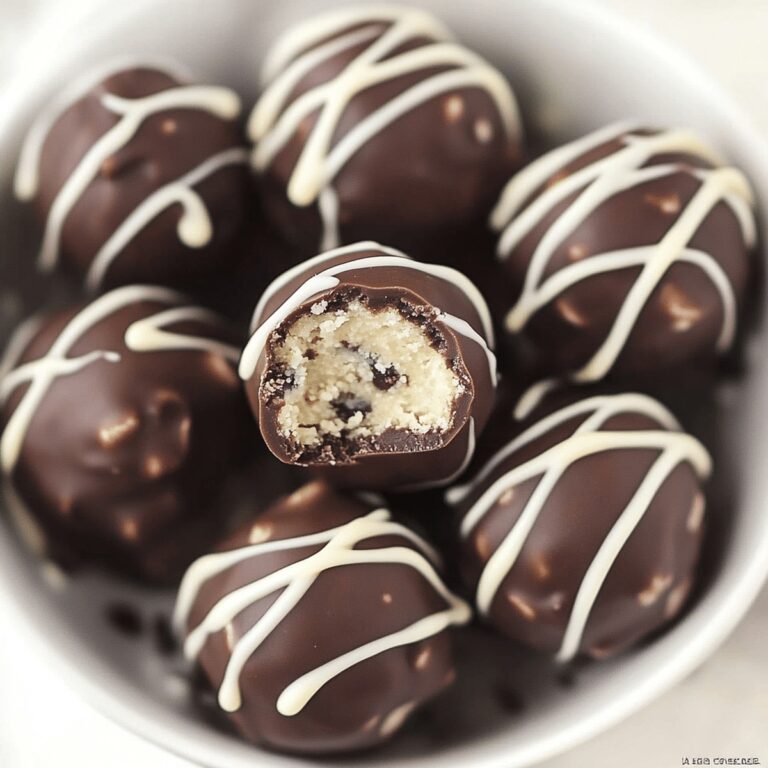 Indulgent Cookie Dough Truffles Recipe