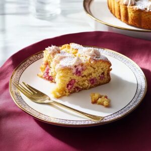 Omas Rhubarb Cake Recipe