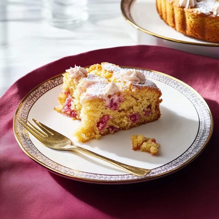 Omas Rhubarb Cake Recipe