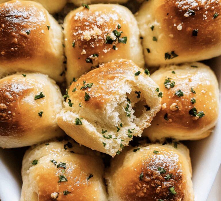 Crispy Garlic Bread Rolls Recipe