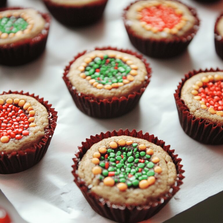 Festive Peanut Butter Cup Christmas Cookies Recipe