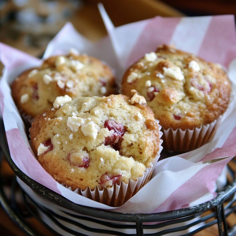 Rhubarb Muffins Recipe