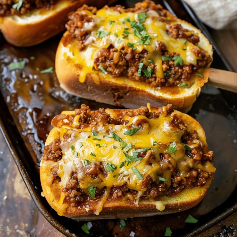 Texas Toast Sloppy Joes Recipe