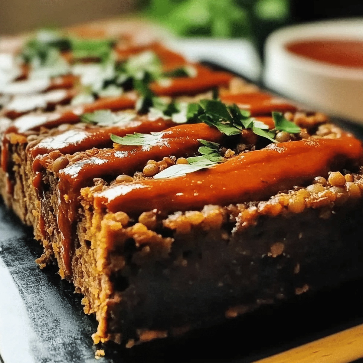 Hearty Vegan Lentil Loaf Recipe