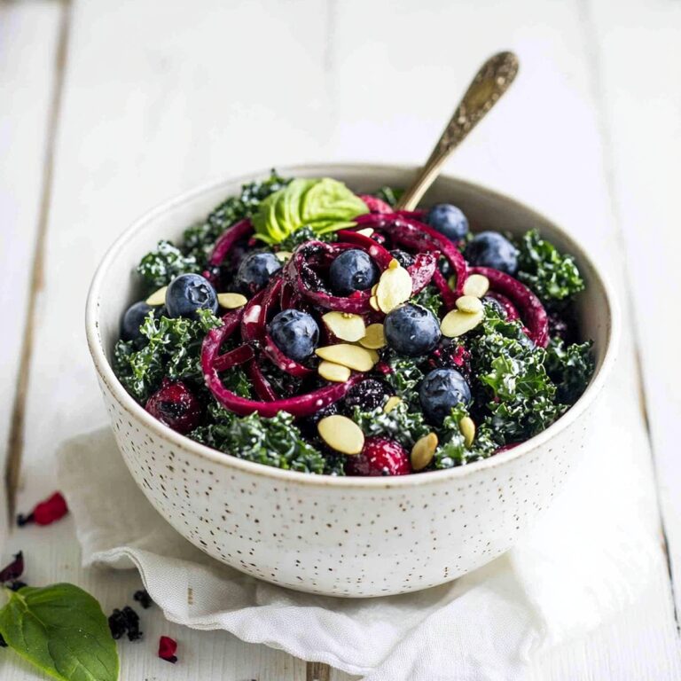 Kale Blueberry Salad Recipe