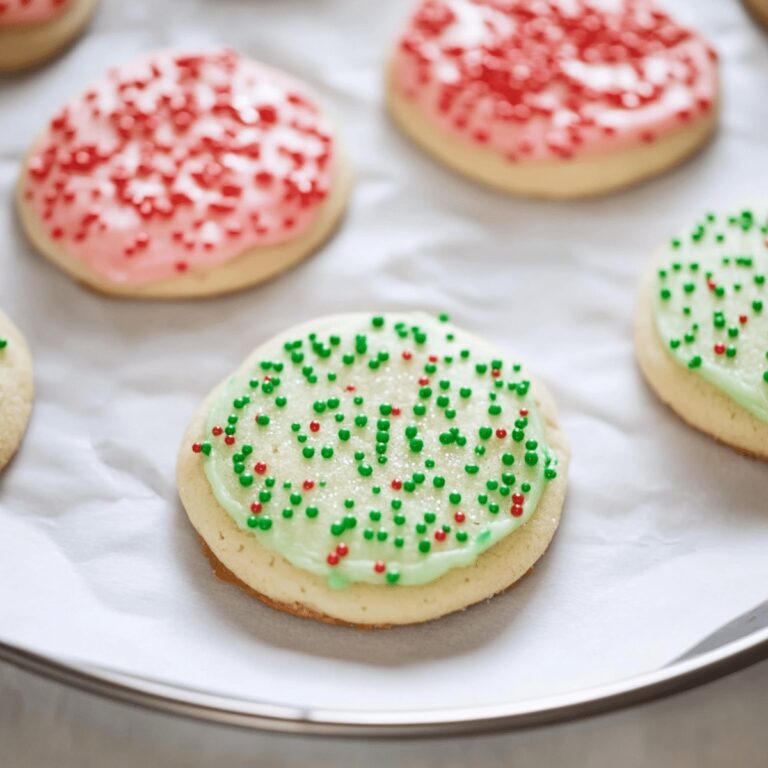 Festive Christmas Sugar Cookies Recipe