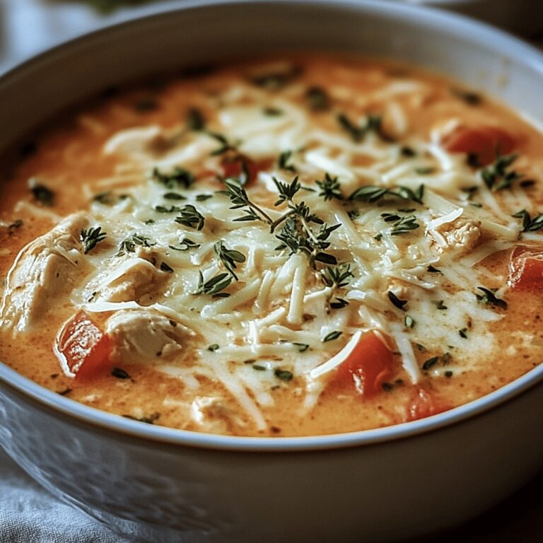 Hearty Crock Pot Chicken Parmesan Soup Recipe