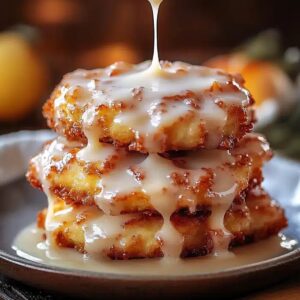 Crispy Baked Apple Fritters Recipe