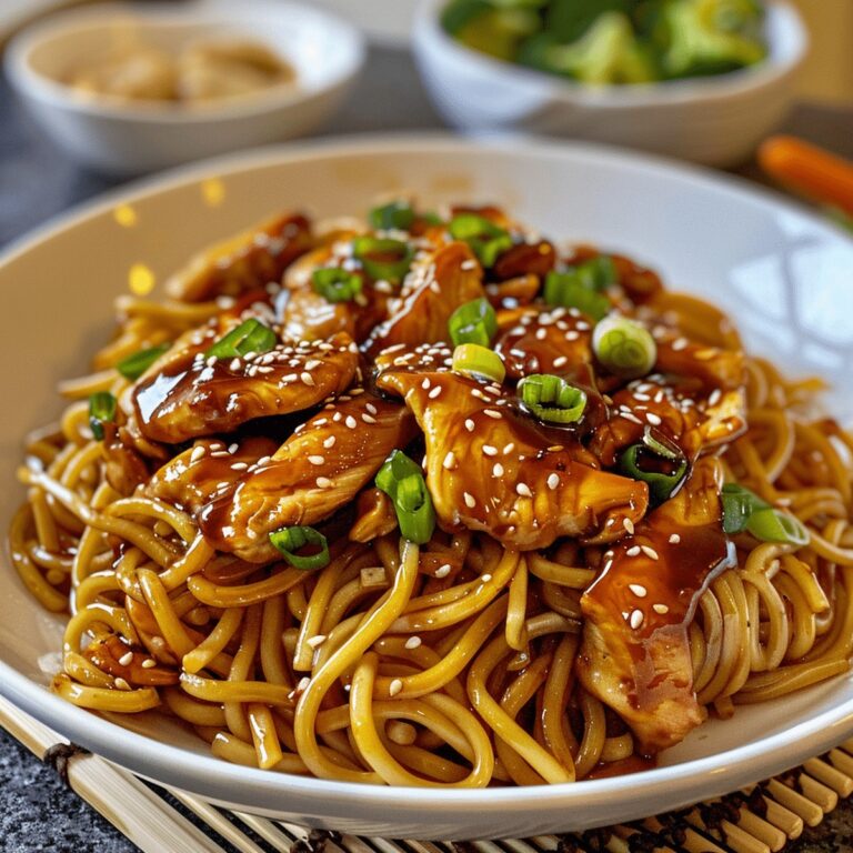 Succulent Chicken Teriyaki Noodles Recipe