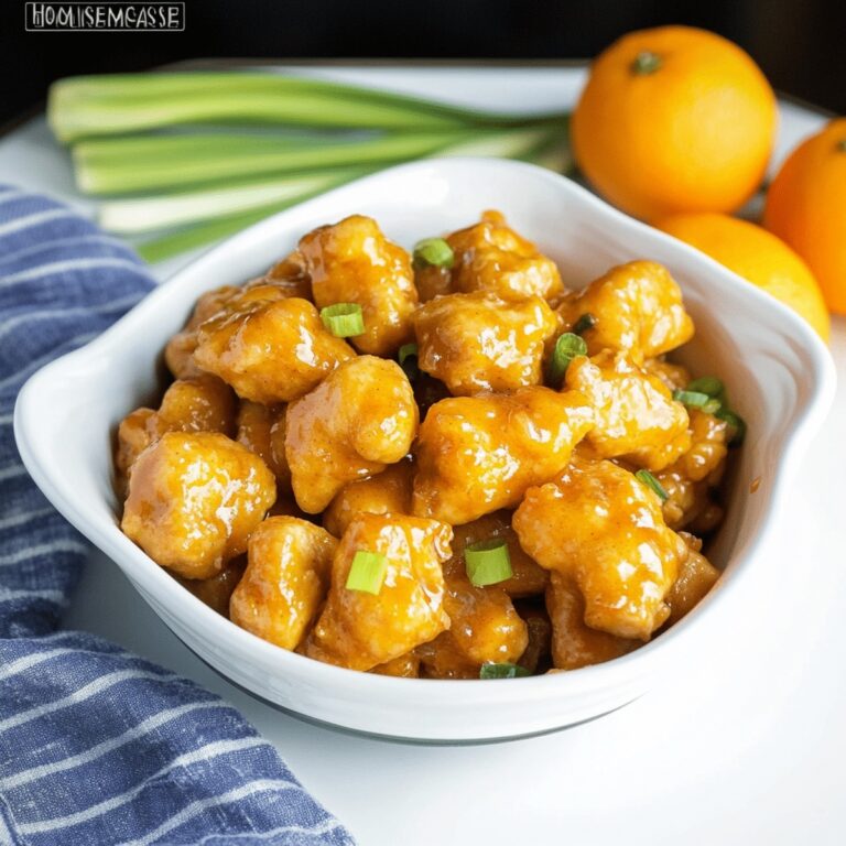 Crispy Homemade Orange Chicken Recipe