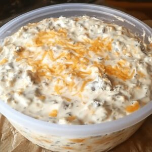 Cheddar Ranch Crack Dip Recipe
