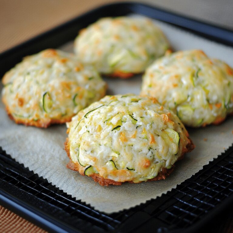 Golden Zucchini Biscuits Recipe
