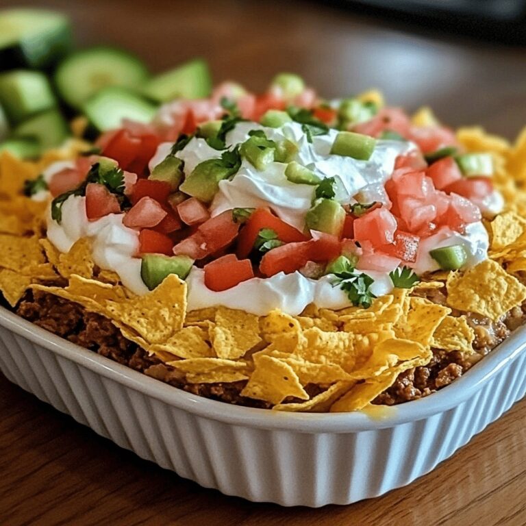 Loaded 7-Layer Taco Dip Recipe