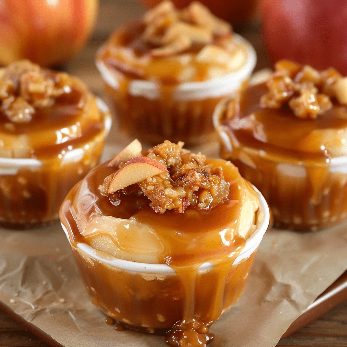 Caramel Apple Dessert Cups Recipe