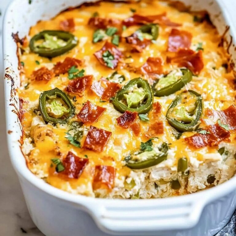 Jalapeno Popper Chicken Casserole Recipe