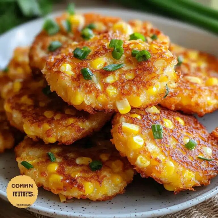 Crispy Corn Fritters Recipe