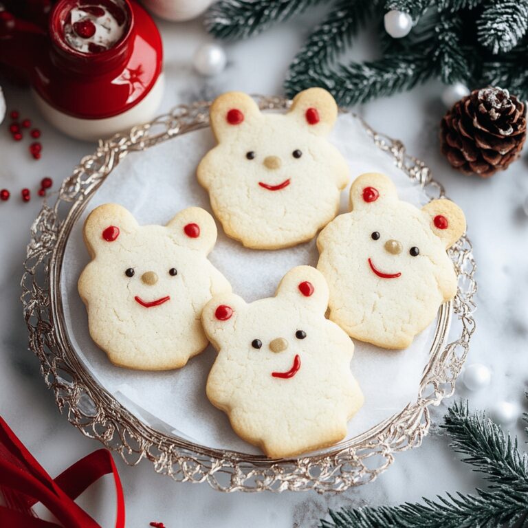 Adorable Polar Bear Cookies Recipe