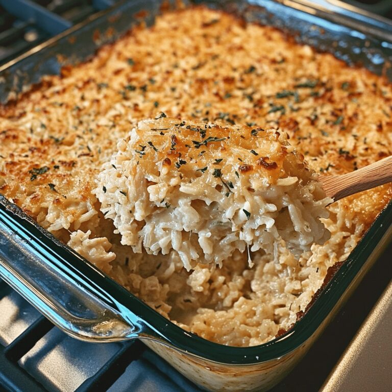 Hearty Chicken And Rice Casserole Recipe