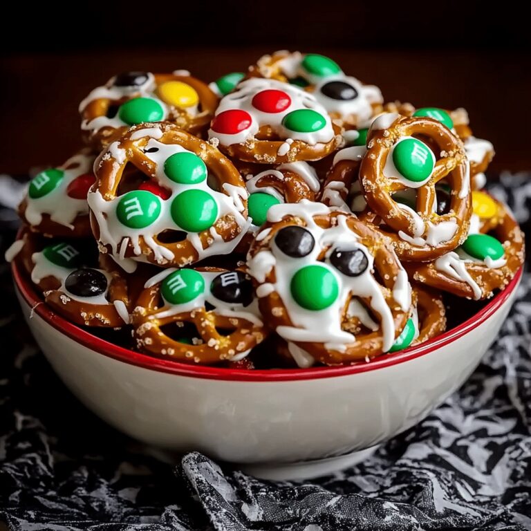 Pretzel M&M Hugs Recipe