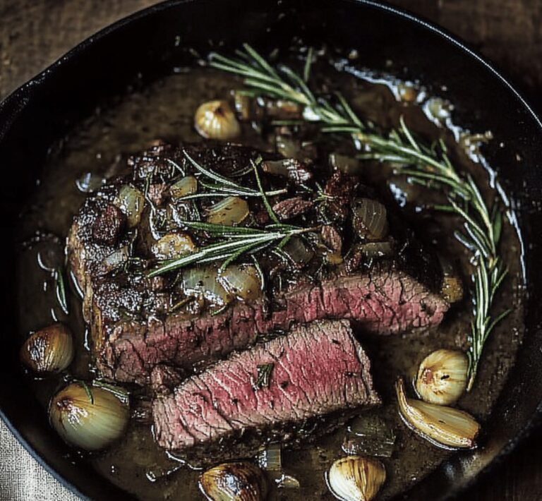 Tender Rosemary And Garlic Roast Beef Recipe