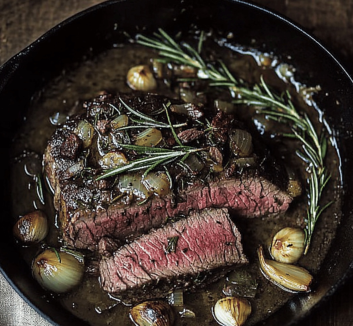 Tender Rosemary And Garlic Roast Beef Recipe