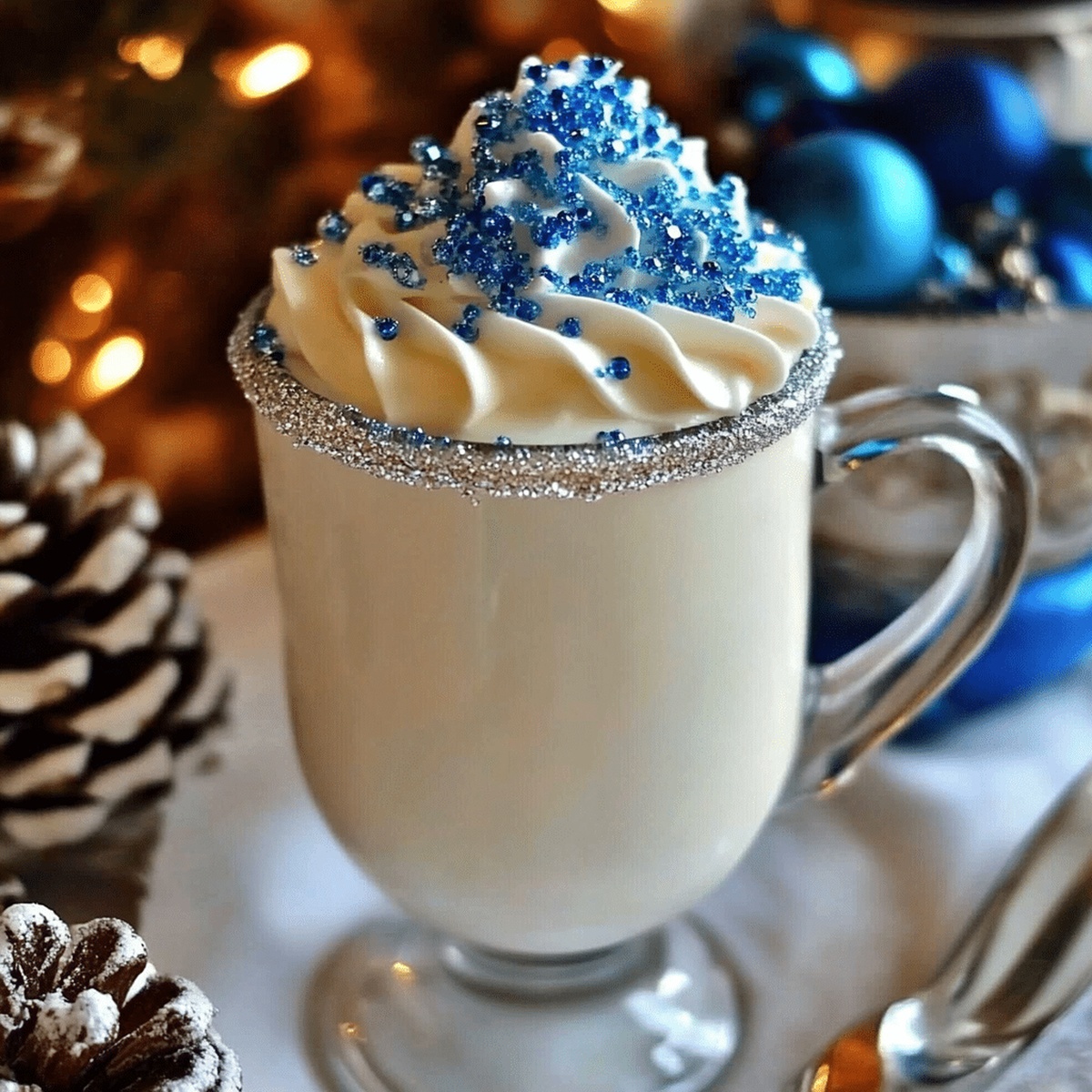 Winter Wonderland White Hot Chocolate Recipe
