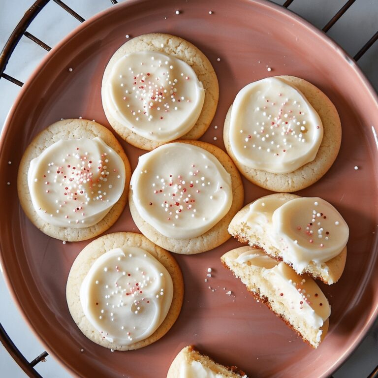 Soft Sugar Cookies With Cream Cheese Frosting Recipe