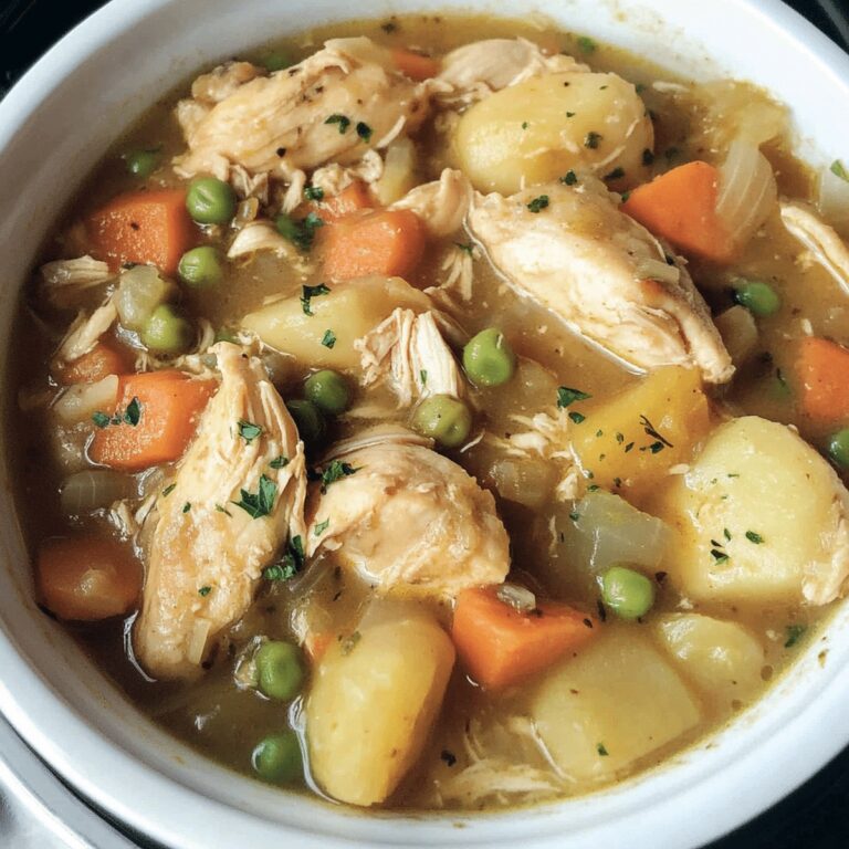 Hearty Slow Cooker Chicken Stew Recipe