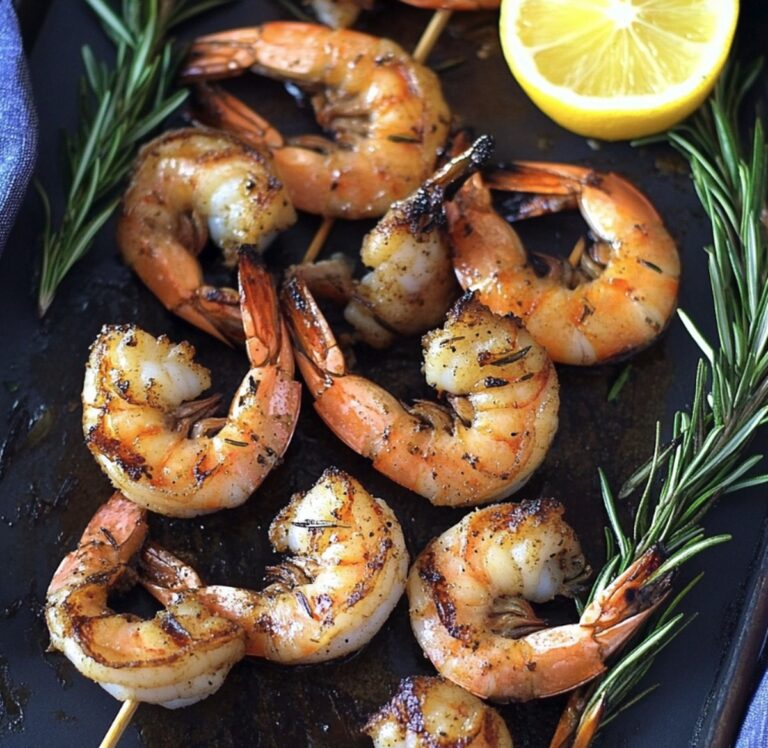 Grilled Rosemary Shrimp Recipe