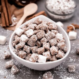 Hot Chocolate Muddy Buddies Recipe