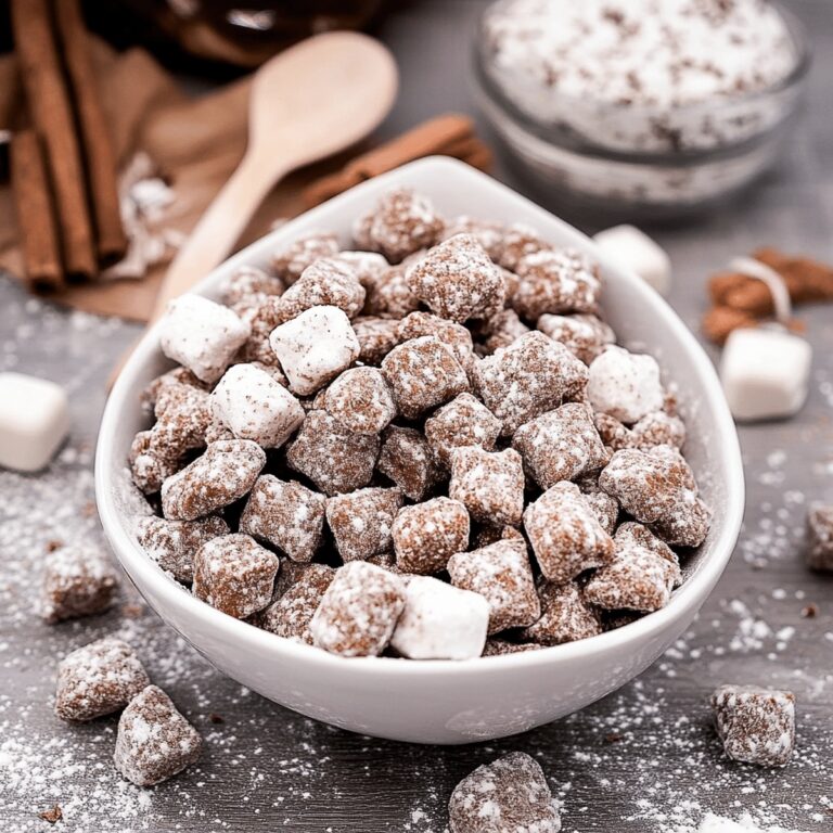 Hot Chocolate Muddy Buddies Recipe