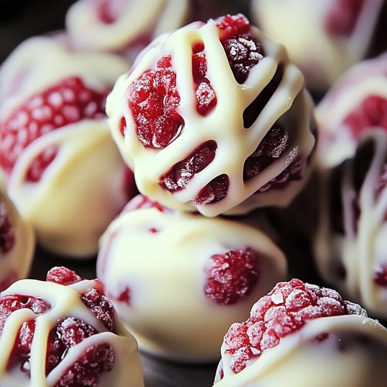 Dreamy White Chocolate Raspberry Cheesecake Balls Recipe