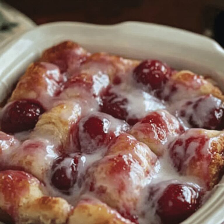 Dreamy Cherry Pie Bubble Breakfast Bake Recipe