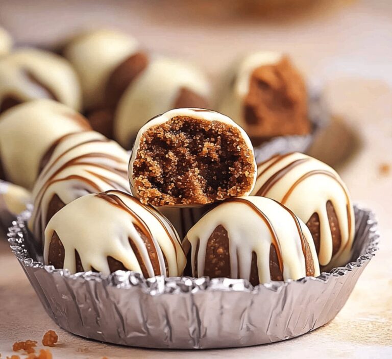No-Bake Biscoff Cookie Truffles Recipe