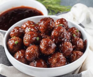 Tangy Cranberry Meatballs Recipe