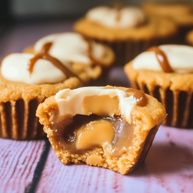 Dreamy Caramel Peanut Butter Cookie Cups Recipe