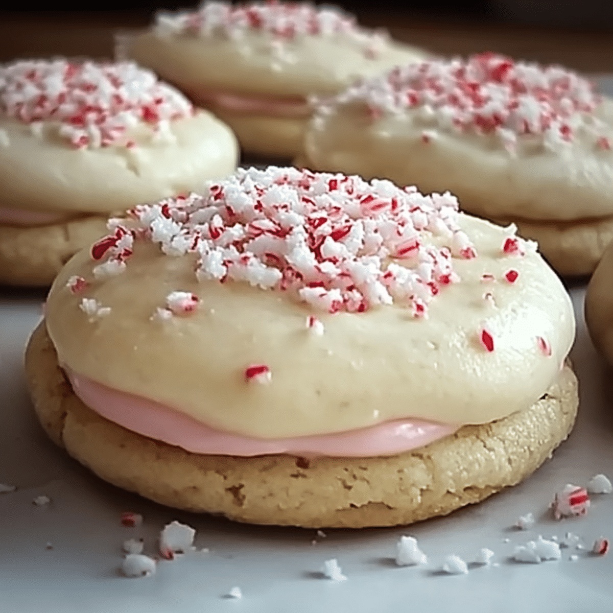 Heavenly Peppermint Cheesecake Cookies Recipe