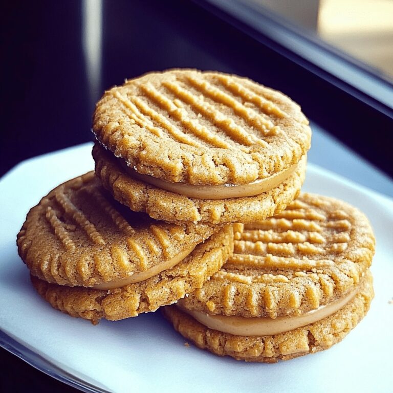 Peanut Butter Sandwich Cookies Recipe