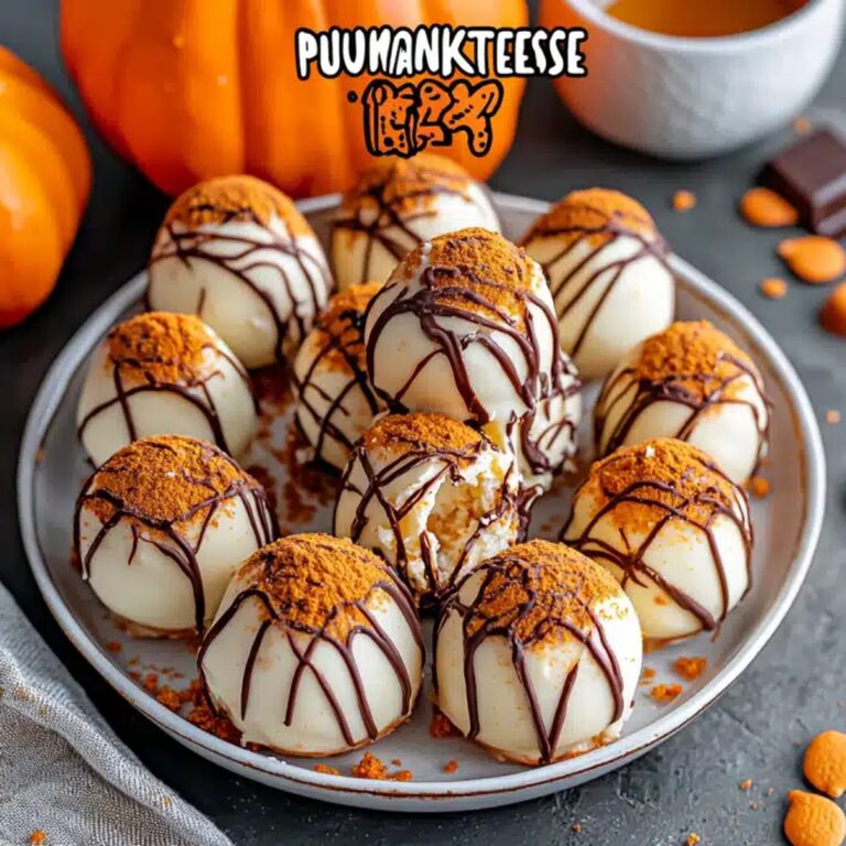 No Bake Pumpkin Cheesecake Balls Recipe