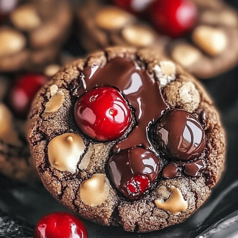Decadent Black Forest Cookies Recipe