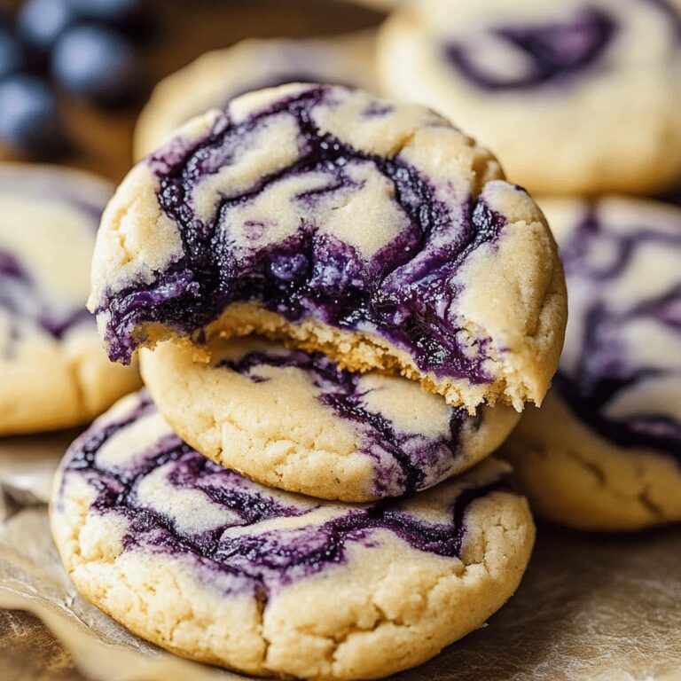 Heavenly Blueberry Cheesecake Swirl Cookie Recipe