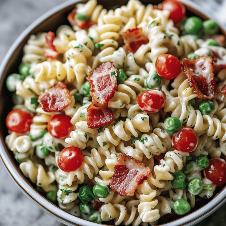 Creamy Bacon Ranch Pasta Salad Recipe