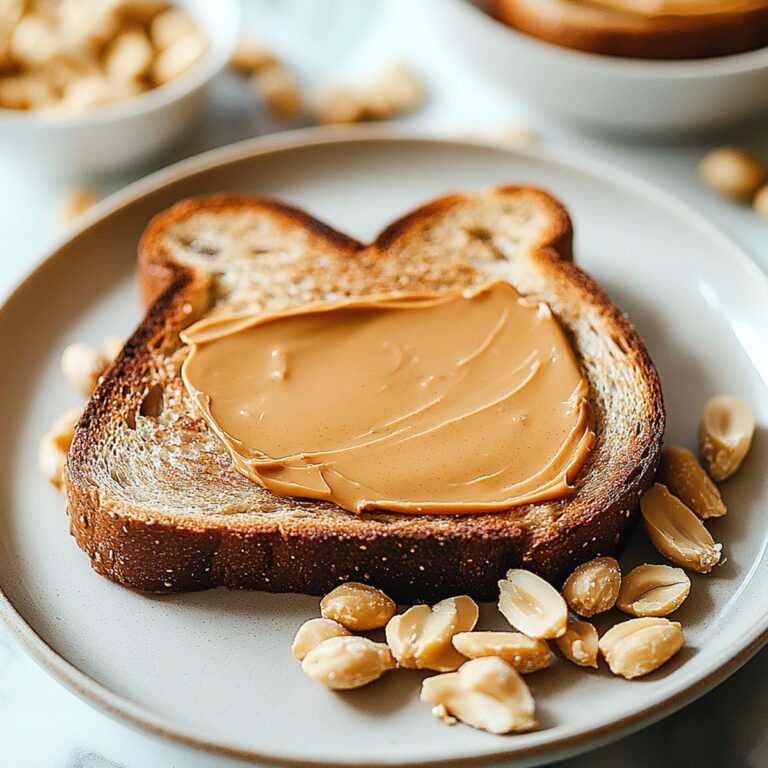 Peanut Butter Toast Recipe